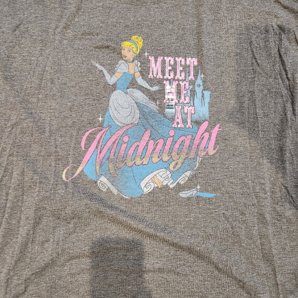 NWT Never Worn Disney Parks Cinderella Meet Me At Midnight XXL T-shirt